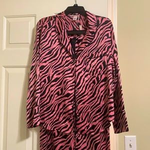VS Pink Zebra PJ Set